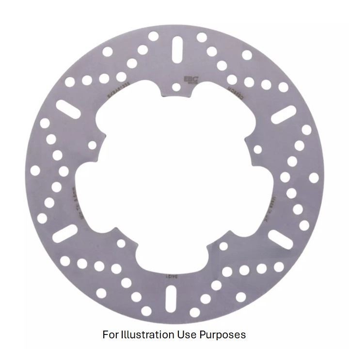EBC Scoot Solid FR Brake Disc FRHS for Piaggio X9 125 Evolution Heng Tong 05-07