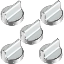 Whirlpool Range Oven Burner Knob (5 Pack) Fit Models