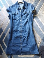M and S Per Una denim shirt dress size 12