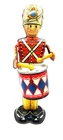 Vintage Marx Tin Toy George The Drummer Boy Works! Litho Wind-Up/Mechanical