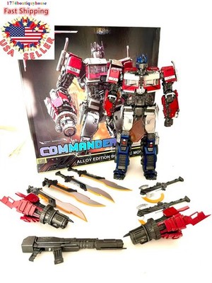 NEW BOX AUTOBOT MOVIE Transforming Brave Troops Toys BTT-02 Op Prime USA 11.42''