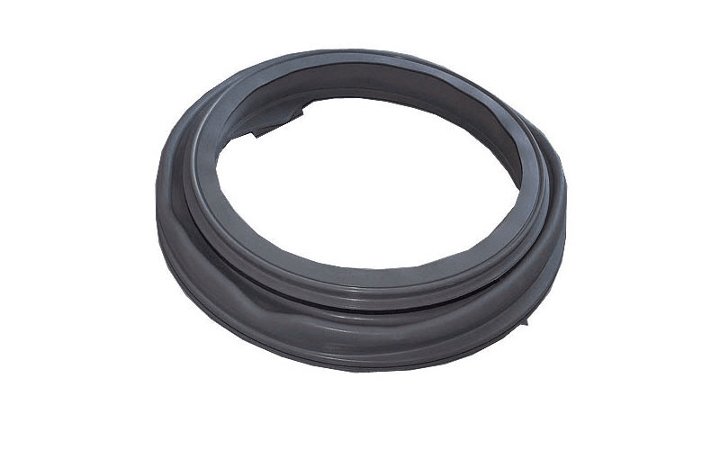 Manchette hublot Whirlpool 8781727 anti-fuite en élastomère flexible gris