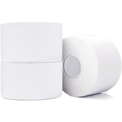 Sporttape 3 Rollen Weiß 3,8cmx10m, hypoallergen, hautfreundlich, Klebeband, S...
