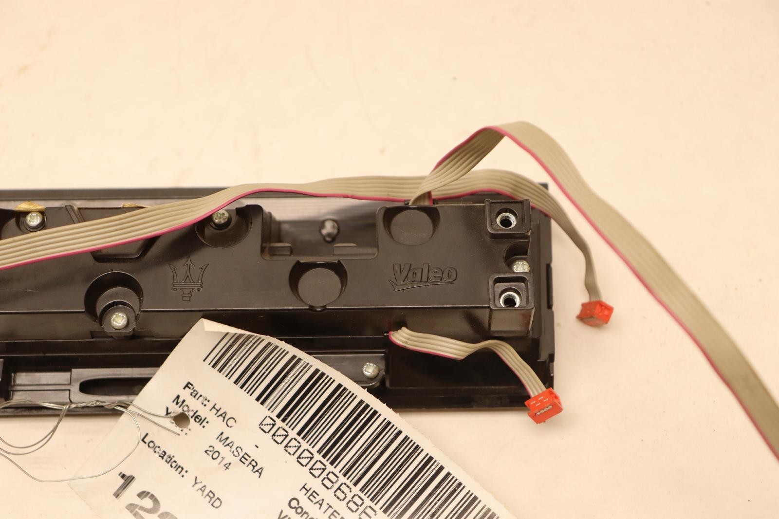 2014-2017 MASERATI GHIBLI A/C HEATER CLIMATE TEMPERATURE CONTROL PANEL OEM