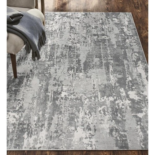 Renwil RARI-17276-58 Ariella Area Rug Grey and Charcoal - Picture 6 of 7