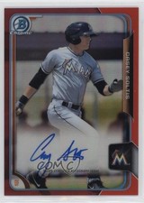 2015 Bowman Chrome Prospects Red Refractor 3/5 Casey Soltis #BCAP-CS Auto 5c9