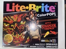 STRANGER THINGS Lite Brite Color POP SEASON 5 Vecna Demogorgon Hellfire NEW