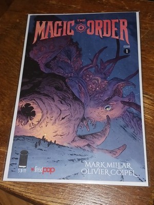 Mark Millar MAGIC ORDER #1 ReedPOP C2E2 exclusive Coipel Variant 2018 Netflix