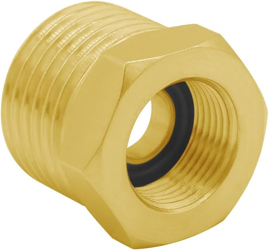 4Pk 1/2 G Male to 3/8 Compression Female Thread Bushing Pipe Fitting ...