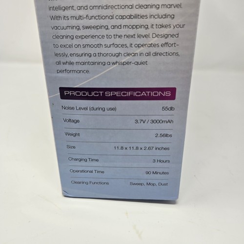Wuzutech RoboVac X Aspirapolvere Omnidirezionale Intelligente - Foto 5 di 6