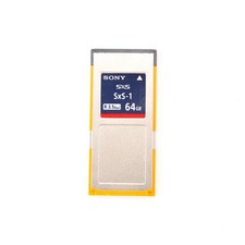 Sony SBS64G1B 64GB SxS-1 G1B Series Memory Card - SKU 1965240