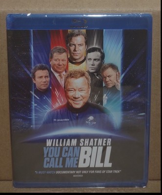 NEW - William Shatner: You Can Call Me Bill Blu-ray 2023 [Decal Releasing]