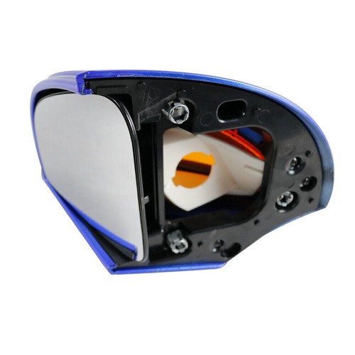2X Blue Rearview Mirrors w/ Amber Turn Signals For BMW R1100RT R1150RT R1100RT-P - Picture 7 of 10