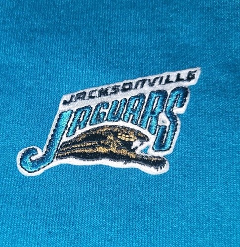 Jacksonville Jaguars Banned "Half Cat" Logo Sweatshirt Men's XL SCARCE! - Picture 3 of 8