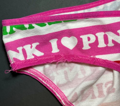 Victoria's Secret VTG VS I ♡ PINK Tennis Sailing Bikini Panty Rare 2005 *flaws* - Picture 6 of 24