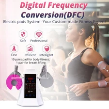 Microcurrent Body Massage Electrode Mascle Stimulation Beauty Machine US Stock