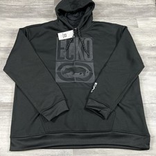 Ecko Unltd Men's 2XL True Black Pullover Fleece Hoodie Long Sleeve EO32H779B