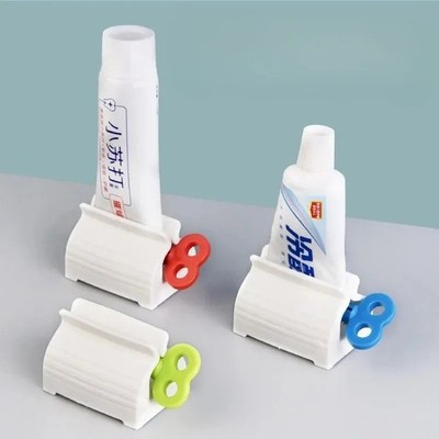 US 3er Pack Rollende Tube Zahnpasta Quetscher Einfach Spender Sitz Halter Ständer