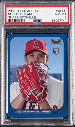 2018 Topps Archives Snapshots #AS-SO Shohei Ohtani RC