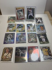Oakland Athletics Baseball Card Lot Gelof Butler Sears Henderson Thomas A’s (16)