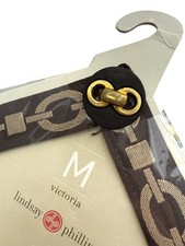 Linday Phillips SwitchFlops Medium Straps Brown Preppy New Victoria Strap