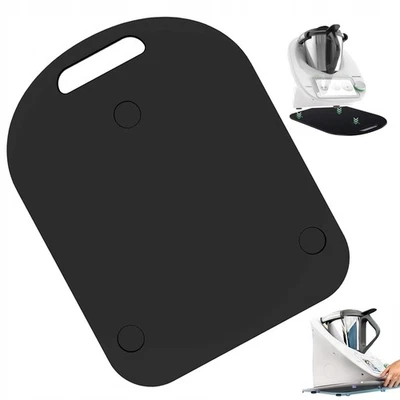 MARKENLOS Gleitbrett für Thermomix TM6 TM5 Gleiter müheloses Verschieben Rollbrett Acryl