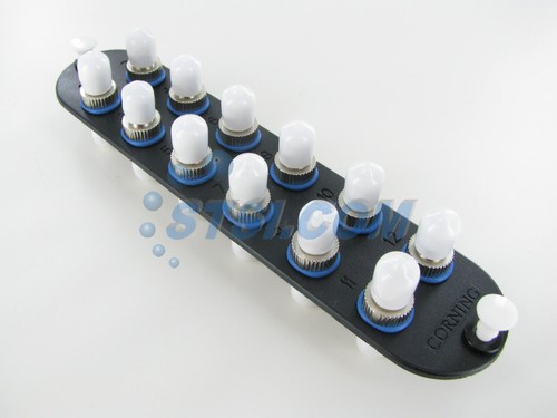 Corning CCH-CP12-19T Panneau de brassage, 12 adaptateurs monomodes ST Simplex OS2 ~STSI - Photo 5/5