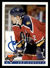 1993 Topps Premier Hockey #414 Joe Cirella Signed Autograph (no COA)