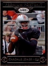 2016 SAGE HIT Premium Portraits #PP9 Cardale Jones RC Rookie Card