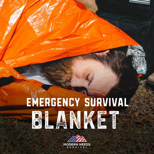 - Emergency Sleeping Bag – Thermal Blankets for Survival | Emergency Blanket ... - Picture 6 of 8