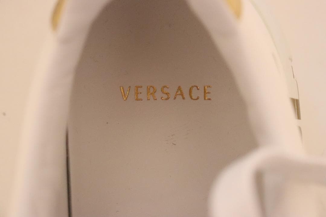 Men 10.5US Versace Sneakers Shoes 43 112,200 Yen Italy thumbnail 5