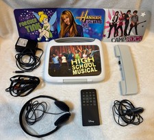 Disney Portable DVD Player Bundle 4 Faceplate Hannah Montana High School Musical