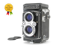 YASHICA D TLR 6x6 Black Film Camera Yashikor 80mm From JAPAN NEAR MINT READ 