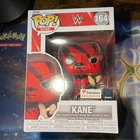 Funko Pop! WWE Kane Fanatics Exclusive Vinyl Figure #164 with Pin