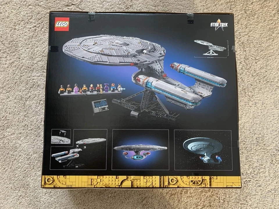 Lego 10356 Star Trek: EE. UU. Enterprise NCC-1701-D Nuevo Precintado LISTO PARA ENVIAR Foto 2 de 4
