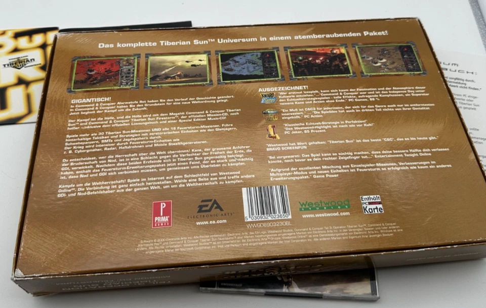 Command & Conquer Teil 3: Operation Tiberian Sun + Feuersturm Big Box Lösung - Bild 2 von 4