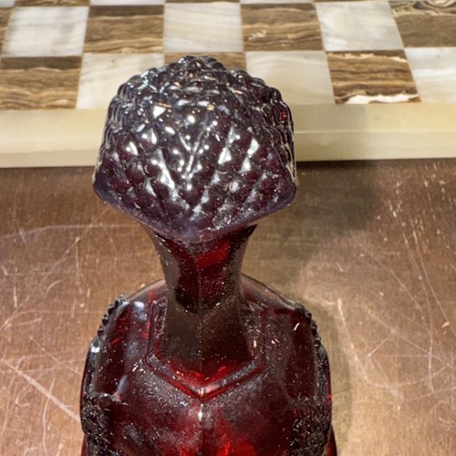 Vintage Avon Cape Cod Ruby Red Hostess Bell 6 3/4 - Picture 3 of 5