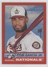2025 Topps Heritage Red Border Luis Garcia Luis García Jr #239 16o7
