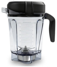 Blender Pitcher 64oz Low-Profile, Compatible with Vitamix 5200/7500/5000/6300