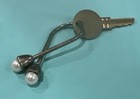 Pearl Closed Brass Helix Keyring 2 1/4” — photo 2