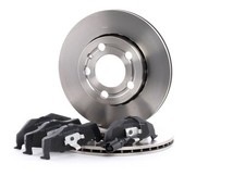 RIDEX Bremsenset Vorne Bremsscheiben Beläge für VW Golf V Schrägheck (1K1) POLO