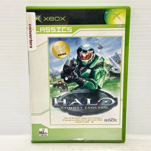 Halo: Combat Evolved + Manual - Xbox Original - Tested & Working - Free Postage