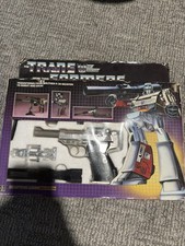 Transformers G1 1984 Megatron Complete Original Vintage with Inserts Open Box