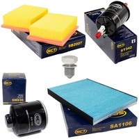 Filter Set Kraftstoff-ÖL-Luft-Innenraum + Schraube FüR Seat Arosa Vw Polo 1.0