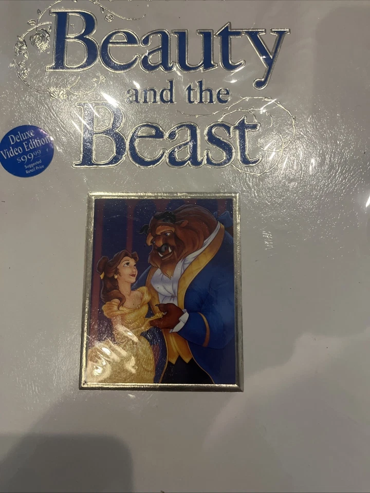 Disney Beauty and the Beast Deluxe Video Edition VHS Box Set SEALED 1992 - Image 2 of 4