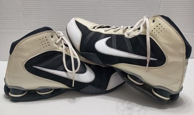 Nike SHOX Air Dream Vision Men's 12.5 Basketball Shoes 367190-111 Ivory/Cream