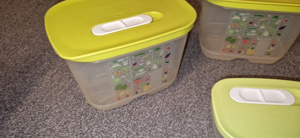 Tupperware Klima Oase 4er Set, 2x 1,8L hoch 1x 4,4l 1x 365 ml Frische Box Tupper - Bild 2 von 4