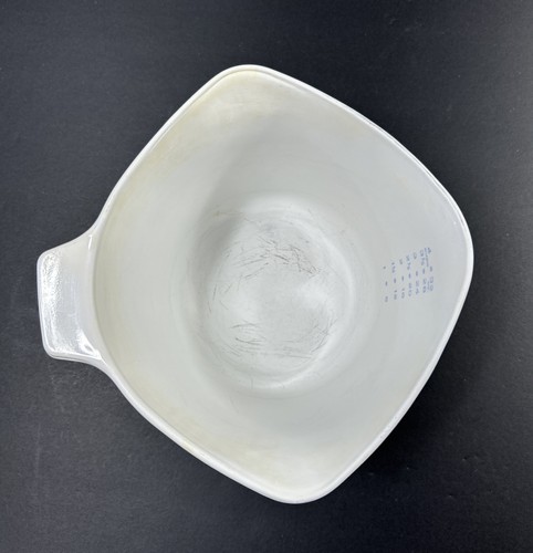Vintage Corning Ware P-55-B Blue Cornflower 1 quarto 4 tazze ciotola di misurazione USA - Foto 4 di 6