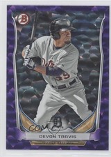 2014 Bowman Draft Top Prospects Purple Ice 23/99 Devon Travis #TP-89 6en