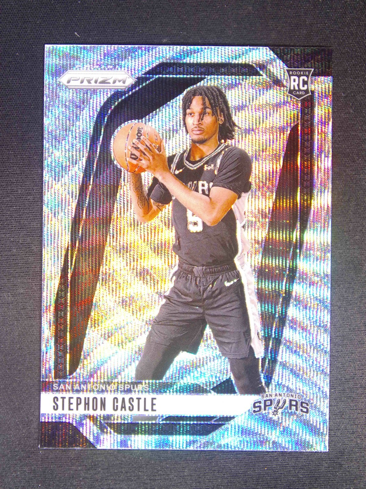 2024-25 Panini Prizm Stephon Castle #234 RC Rookie Wave